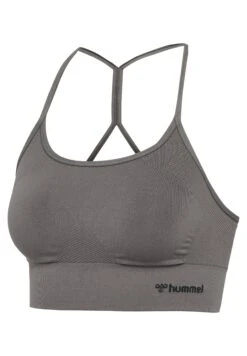 Hummel Tiffy Seamless - Sport-Bh Met Light Support - Charcoal Grey -Hummel 7f9a4d3451b04396a5de0b85e2467b54