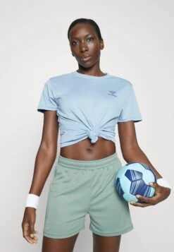 Hummel Hmlactive Pl - Korte Broeken - Sea Spray -Hummel 7faa94e3feba49ada8430445b9621062