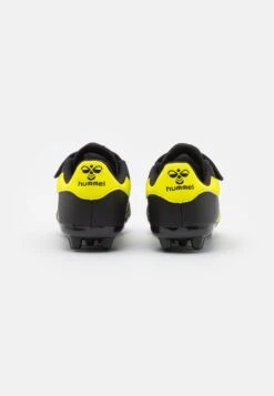 Hummel Hattrick Mg Jr - Voetbalschoenen Met Kunststof Noppen - Caviar/Safety Yellow 10 Hummel Hattrick Mg Jr - Voetbalschoenen Met Kunststof Noppen - Caviar/Safety Yellow -Hummel 803a02a44b904a25bbc8952c6c0e9517