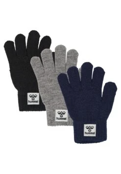 Hummel Hmlkvint 3 Pack - Handschoenen - Black/Grey/Blue