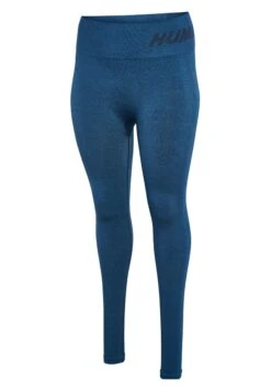 Hummel Curve Seamless - Legging - Insignia Blue Melange -Hummel 84d25743b14f44fe811b5582597e5e21