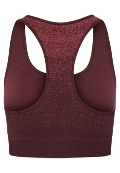 Hummel Hmlmt Fade Seamless- Sport-Bh Met Medium Support - Bitter Chocolate Mineral Red -Hummel 86032e54ab4345bfb643b3a425f231f9