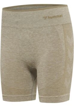 Hummel Hmlmt Una Seamless- Shorts - Vetiver Melange -Hummel 862f0ad93dc344c685b21e4a3c9f1b6b
