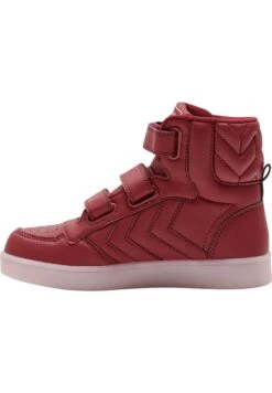 Hummel Stadil Flash Unisex - Sneakers Hoog - Earth Red -Hummel 86b25e27ed064ef096d692ebb9cd6c92