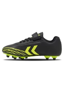 Hummel Top Star Fg Jr Unisex - Voetbalschoenen Met Kunststof Noppen - Black/Yellow -Hummel 86fdafd1993841ee81ea4c47bf5e2220