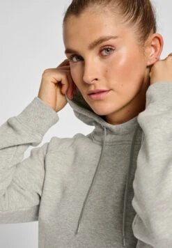 Hummel Hoodie - Grey Melange -Hummel 8a74477d59824c8482a7fec44e1ad7bf