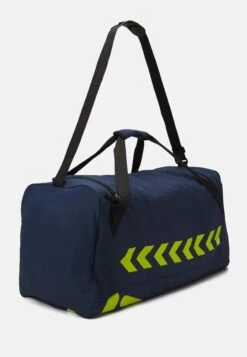 Hummel Core - Sporttas - Dark Denim/Lime Punch -Hummel 8a8c498b3bd34c8fb4b734ba1c4b51c3