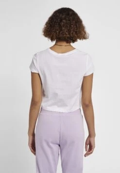 Hummel Llegacy Cropped- T-Shirt Print - White Black -Hummel 8ba6db90f0f24aef86423caccfe05aa9