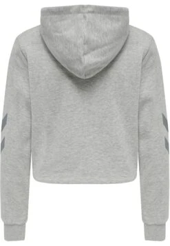 Hummel Hmllegacy Cropped- Hoodie - Grey Melange -Hummel 8d8978298f18407f972c8d9ff0ca8fab