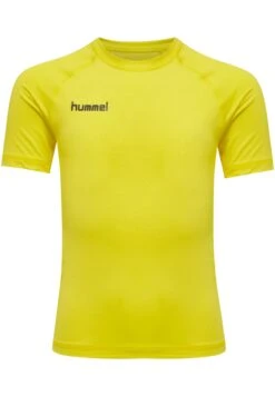 Hummel T-Shirt Print - Blazing Yellow