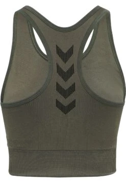 Hummel First Seamless- Sport-Bh Met Medium Support - Grape Leaf -Hummel 923e776a07ab43d3b52374f71d4433ee