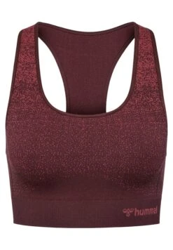 Hummel Hmlmt Fade Seamless- Sport-Bh Met Medium Support - Bitter Chocolate Mineral Red -Hummel 92ba8c82d75a4c1c8f0030f628d4f9a6