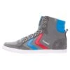 Hummel Slimmer Stadil - Sneakers Hoog - Castle Rock/Ribbon Red/Brilliant Blue -Hummel 93a211c3445245a5acbe54187deccd7c