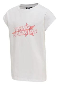 Hummel Flying Diez - T-Shirt Print - Bright White -Hummel 94041bacf5b9460392e4b2fc7701c0a1