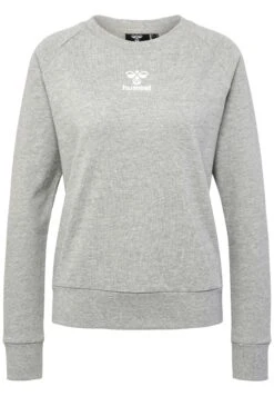 Hummel Icons- Sweater - Grey Melange -Hummel 971a322c26c64d24a51a538fcdab668b