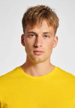 Hummel T-Shirt Basic - Empire Yellow -Hummel 981facd8cbcd483d8b336b87efb11fdd