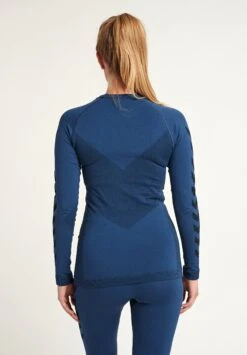 Hummel First Seamless - Longsleeve - Dark Denim -Hummel 9845fdae8b12442ab4eab00fbf7a0654