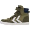 Hummel Slimmer Stadil Jr Unisex- Sneakers Hoog - Capulet Olive -Hummel 98d523a807cb45c0a79b87d0cd6b775d