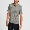 Hummel Hmlcore Xk Poly S/S - T-Shirt Print - Grey Melange -Hummel 9af07ca7541241c6889a85e360139c72
