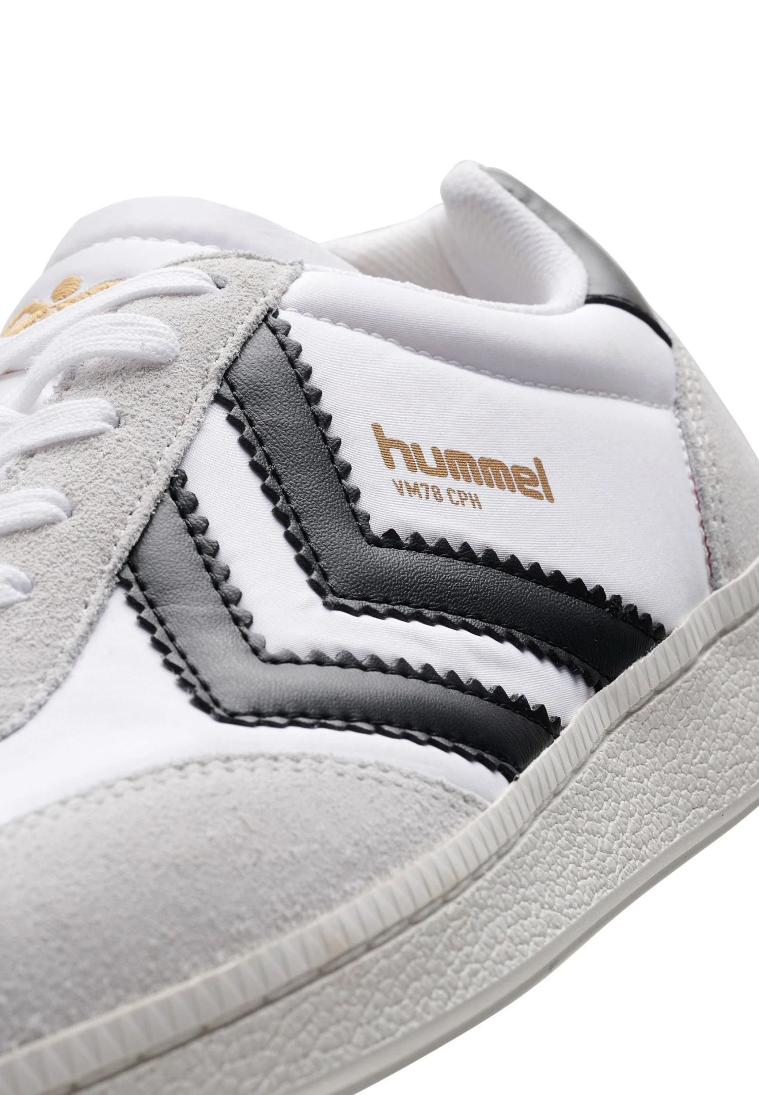 Hummel Vm78 Trainers - Sneakers Laag - White Black 9 Hummel Vm78 Trainers - Sneakers Laag - White Black - Afbeelding 7