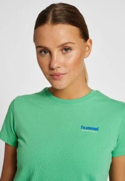 Hummel Kristy Short - T-Shirt Basic - Green Spruce -Hummel a1f28e96877e4cb4820b0bffd4755bdd