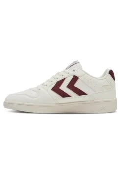Hummel St Power Play Cl - Sneakers Laag - White/Windsor Wine -Hummel a261889f57014d40aea74b00c692efba