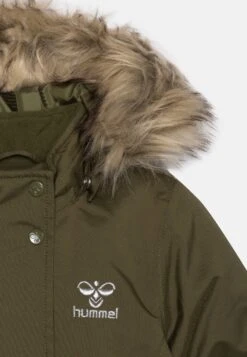 Hummel Hmlalma Tex Coat Unisex - Ski Jas - Olive Night -Hummel a268e25790a14484b60ab1e2665ca39c