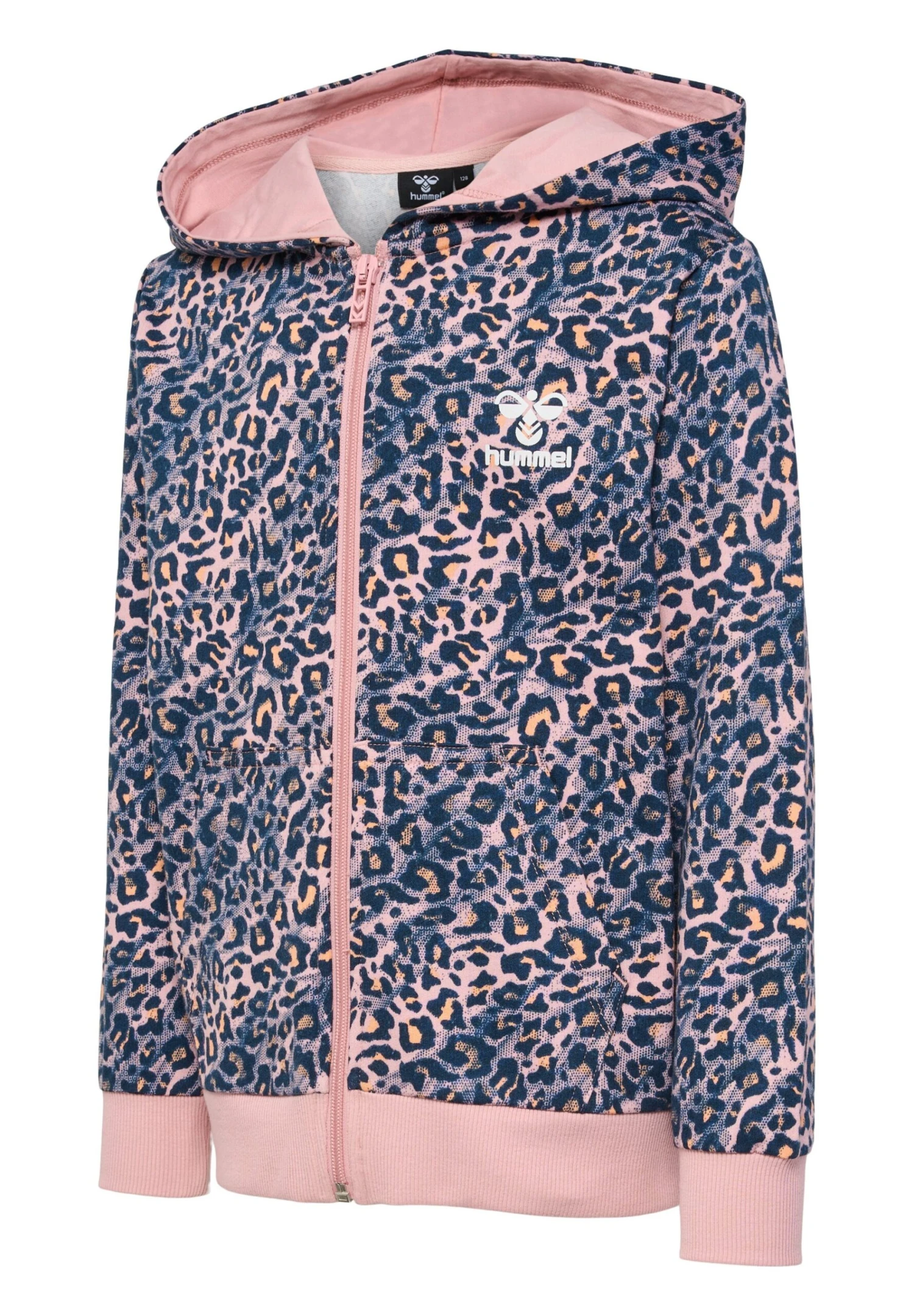 Hummel Fsk Smile Zip - Sweater Met Rits - Black Iris Zephyr 6 Hummel Fsk Smile Zip - Sweater Met Rits - Black Iris Zephyr - Afbeelding 4