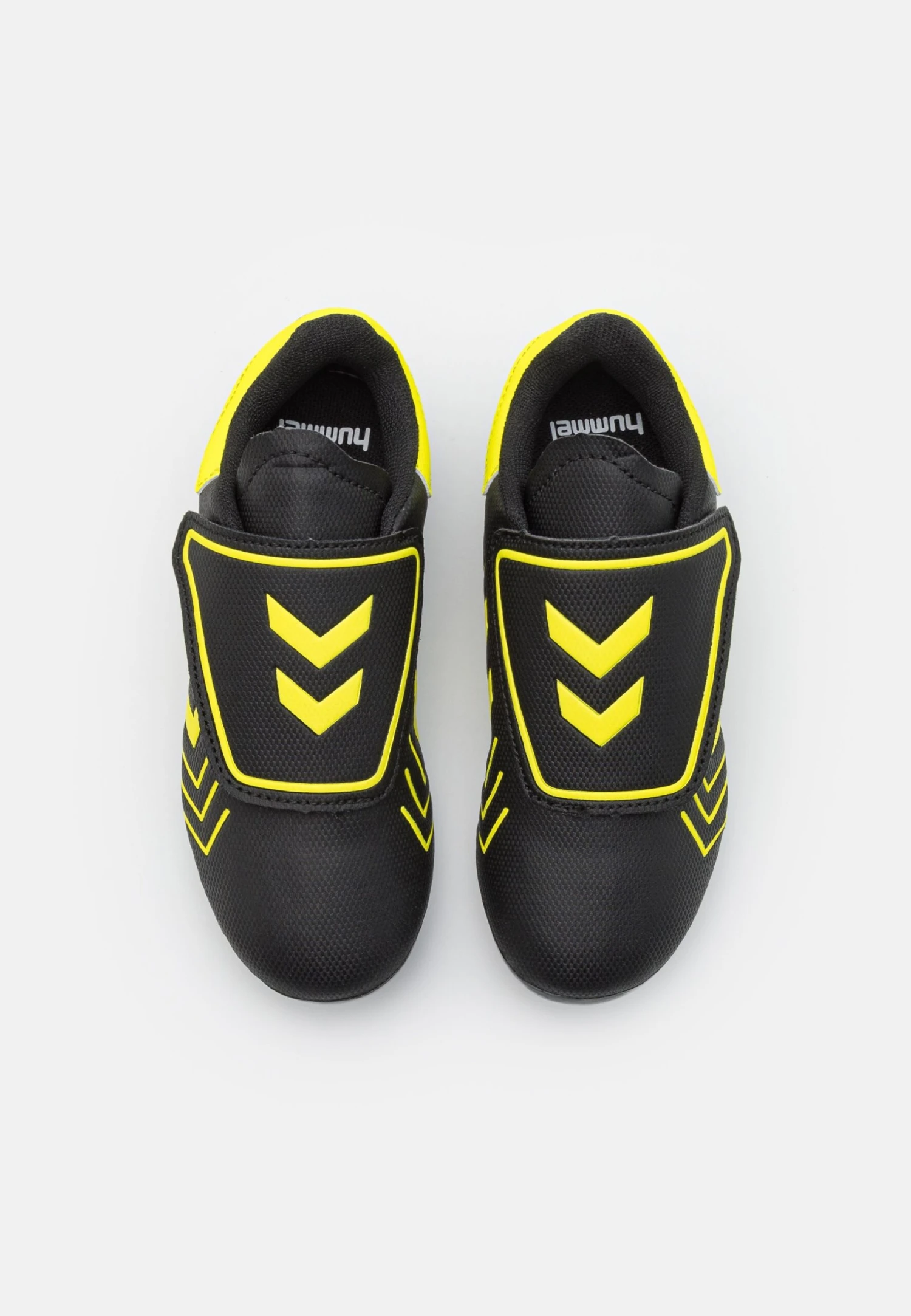 Hummel Hattrick Mg Jr - Voetbalschoenen Met Kunststof Noppen - Caviar/Safety Yellow 6 Hummel Hattrick Mg Jr - Voetbalschoenen Met Kunststof Noppen - Caviar/Safety Yellow - Afbeelding 4