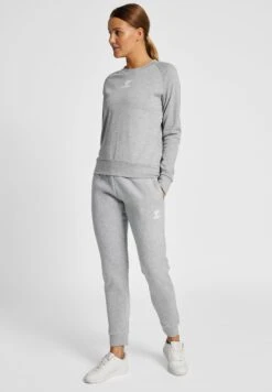 Hummel Hmlmover Cuff - Trainingsbroek - Grey Melange -Hummel abc78351a2b74728bd0fc4282afbdb26