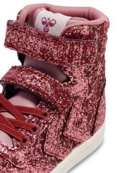 Hummel Slimmer Stadil Glitter Jr - Sneakers Hoog - Nostalgia Rose -Hummel ad880e229cfb439ea5a528f7299f0b36
