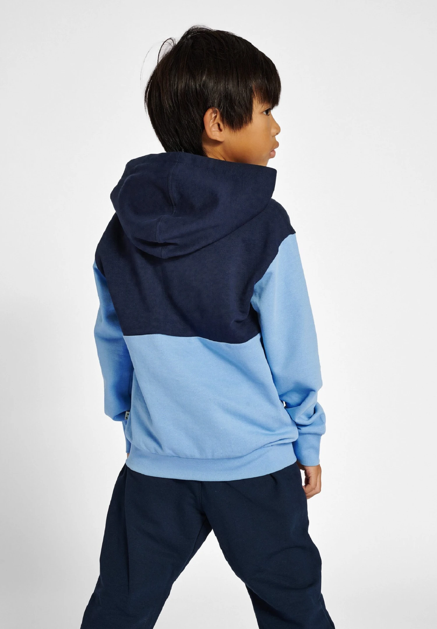 Hummel Morten - Hoodie - Dusk Blue 5 Hummel Morten - Hoodie - Dusk Blue - Afbeelding 3
