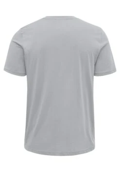 Hummel T-Shirt Print - Grey Melange -Hummel ad96722aeef34a4588f0bfd7d7e127d2