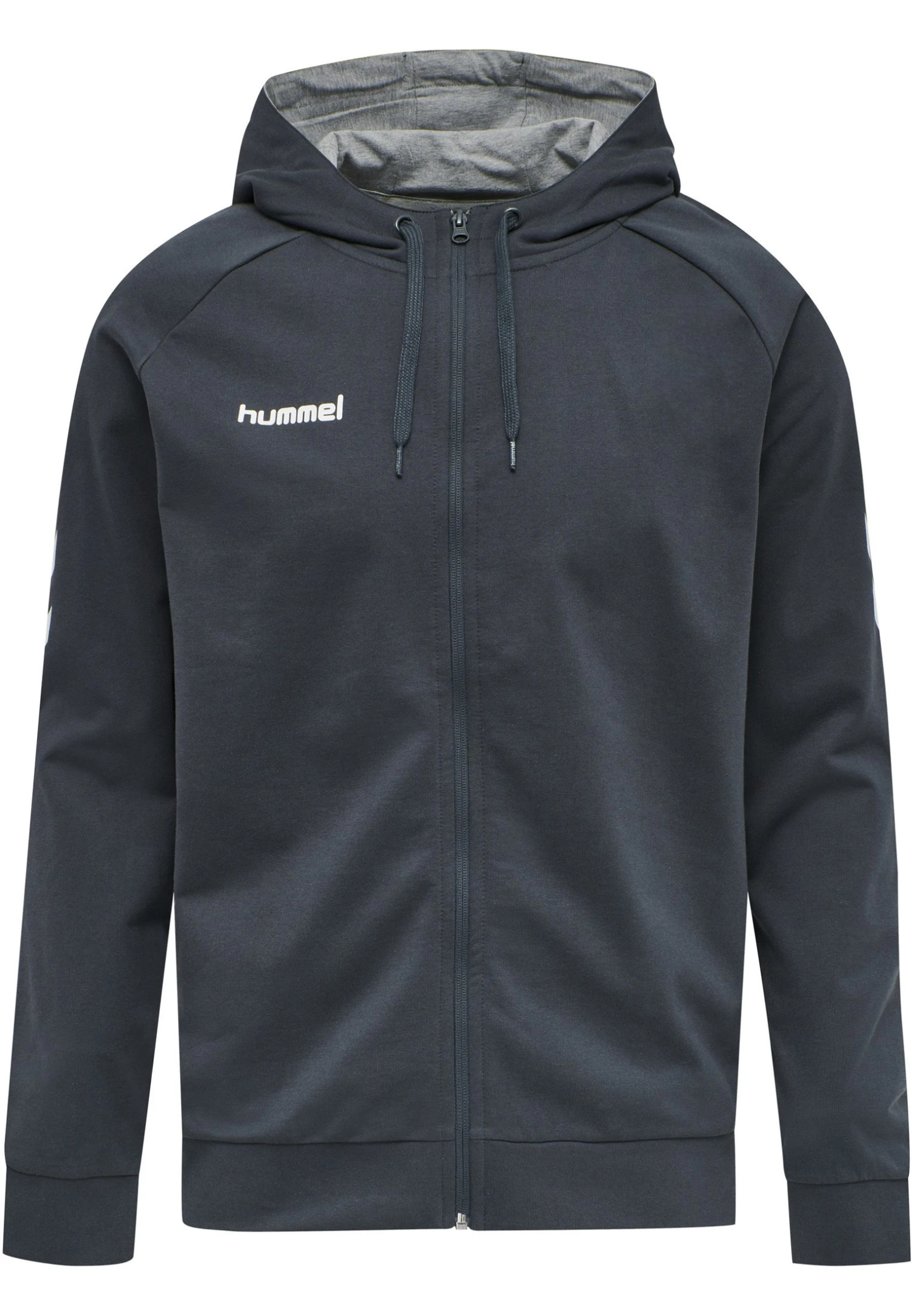 Hummel Zip Hoodie - Sweater Met Rits - India Ink 3 Hummel Zip Hoodie - Sweater Met Rits - India Ink