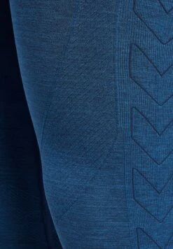 Hummel Curve Seamless - Legging - Insignia Blue Melange -Hummel af7e8e48036642b2a7043b2556ffbfef