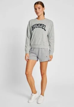 Hummel Shorts - Grey Melange -Hummel b1d241bdfa5e4a8a9f35bd7fe1be1eee