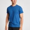 Hummel T-Shirt Basic - True Blue -Hummel b48f92019c4846d9afffd1bbea062588