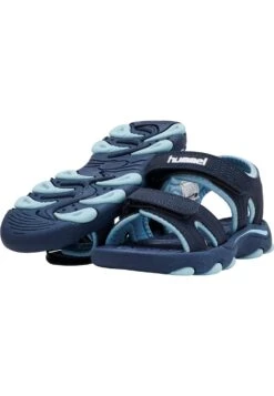 Hummel Wave Jr - Outdoorsandalen - Black Iris -Hummel b596d6c221bd4a7397e23588219ddf54