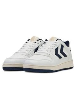 Hummel St Power Play Rt - Sneakers Laag - White/Navy -Hummel b672fa55fc3c44d396d2c77ece3ad82d