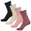 Hummel Hmlchevron Col 4-Pack Mix - Sokken - Mix Ash Rose Renaissance -Hummel b876fe2ec5df478cbe1f3b33e9fe2401