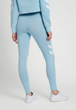 Hummel Hmllegacy High Waist- Legging - Placid Blue -Hummel ba3bc07e9481419fa34e5a6ab495e614