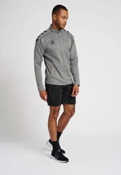 Hummel Hmlcore Xk Zip- Trainingsvest - Grey Melange 11 Hummel Hmlcore Xk Zip- Trainingsvest - Grey Melange -Hummel ba8339b90857437a86e4cfafe9156c1f