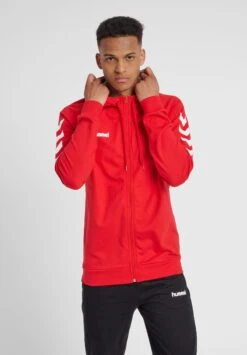 Hummel Zip Hoodie - Sweater Met Rits - True Red