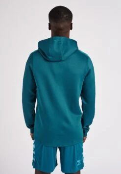 Hummel Hoodie - Blue Coral -Hummel c0dbdafcd7cb4e4ebefce6a4c143e423