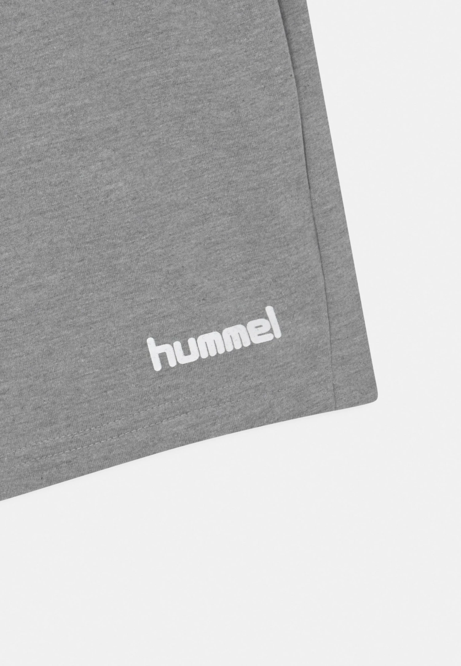 Hummel Go Kids Unisex - Korte Broeken - Grey Melange 5 Hummel Go Kids Unisex - Korte Broeken - Grey Melange - Afbeelding 3