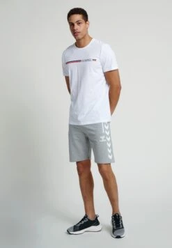 Hummel Korte Broeken - Grey Melange -Hummel c351a64350324da789097c3678f80de8