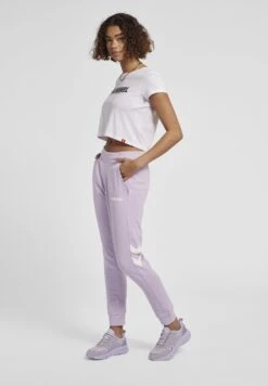 Hummel Llegacy Cropped- T-Shirt Print - White Black -Hummel c598141929124fea960b6cbdaa51b20e