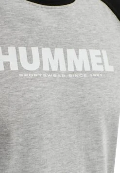 Hummel Legacy Blocked - T-Shirt Print - Grey Melange -Hummel c61fb003526e45e99aa7b994676f8368