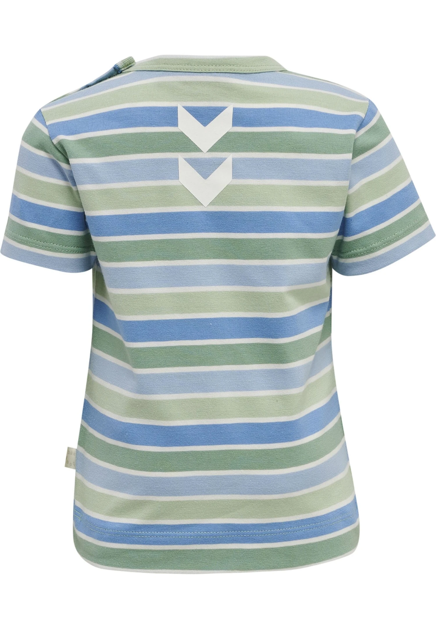 Hummel T-Shirt Print - Grayed Jade 4 Hummel T-Shirt Print - Grayed Jade - Afbeelding 2