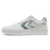 Hummel St Power Play Wmns - Sneakers Laag - White/Erayish Green